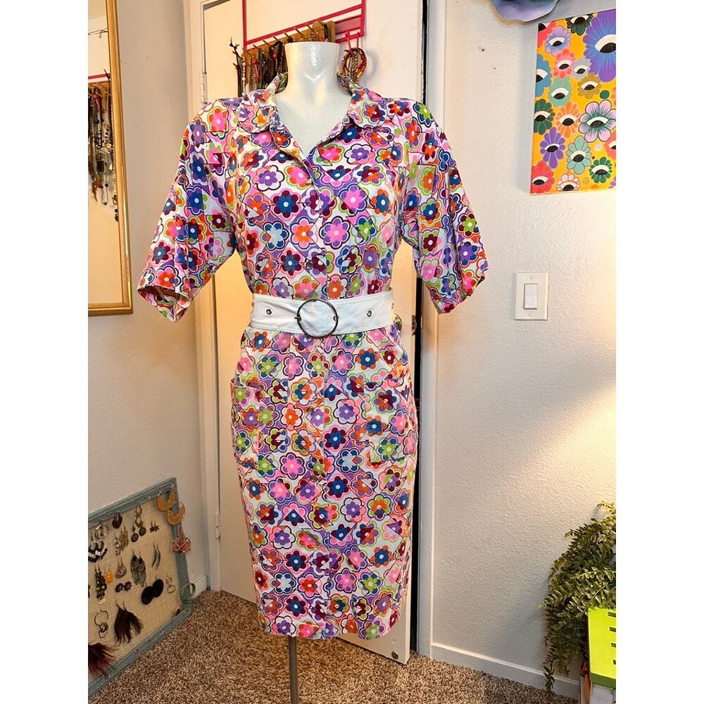 VIntage Floral house dress